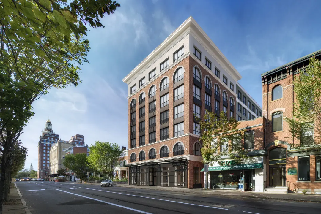 Estelle New Haven downtown apartment building at 19 Elm Street